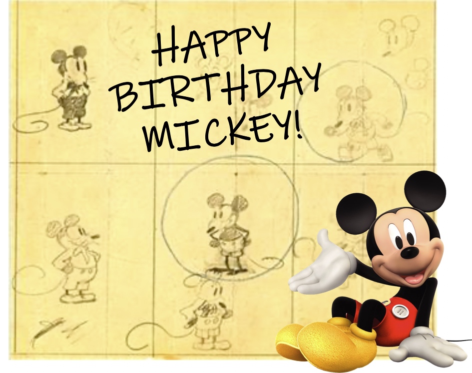 Mickey Mouse drawing