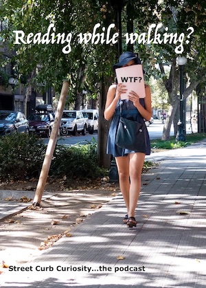 walking while reading