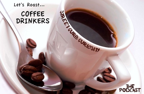 coffee cup with text