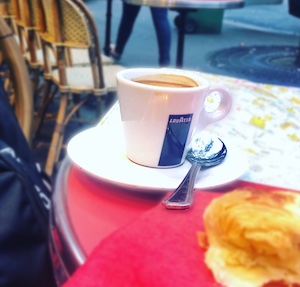 Espresso in the morning