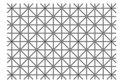 black dot visual trick