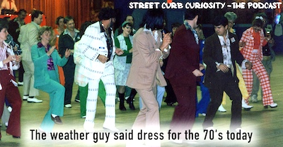 70's fashion and dancing