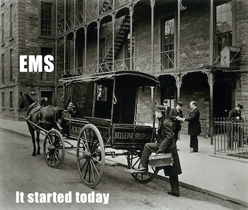 ambulance in NYC late 1800's