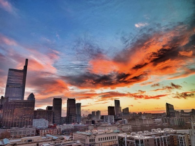Philadelphia sky line