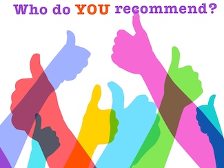 who do you endorse for any product or service?