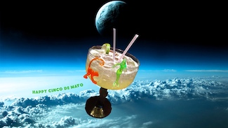 margarita in space orbit