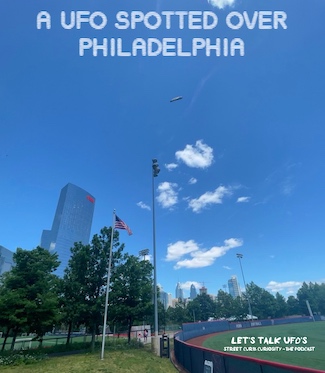 UFO photo from Philadelphia, Memorial Day weekend 2021