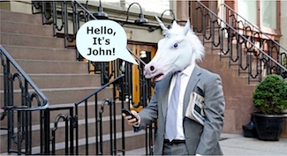 A unicorn named John
