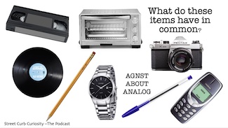 analog items in a digital world