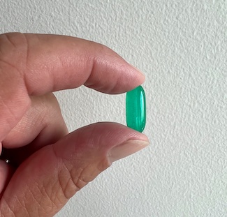 taking a green pill, sharing dignity