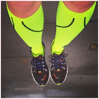 running shoes to promote national sports day