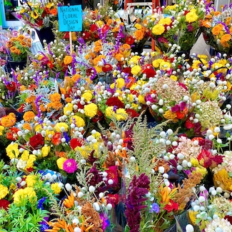 Many flowers on display for National Floral Design Day in February