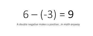math equation to help find the right formula for a positive week