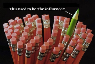 bunch of pencils to illustrate the large growth of influencers in the marketing world for this blog