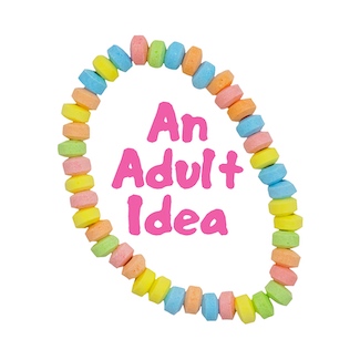 an grown-up version of a candy necklace...with Tums and Ibuprofen. An adult idea from the daily blog of www.caremoretoday.com 