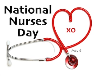 A salute to National Nurses day in the USA on May 6, from the daily blog from www.caremoretoday.com