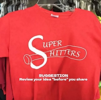 A T-shirt design that may need a small edit, from the daily thought blog www.caremoretoday.com