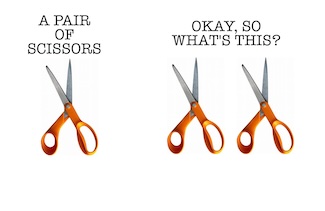 orage handled scissors 