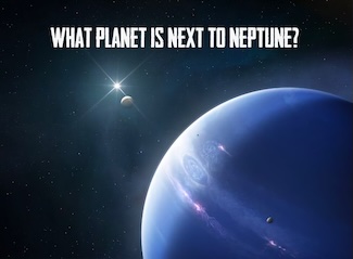 a colorful illustration of Neptune in space.